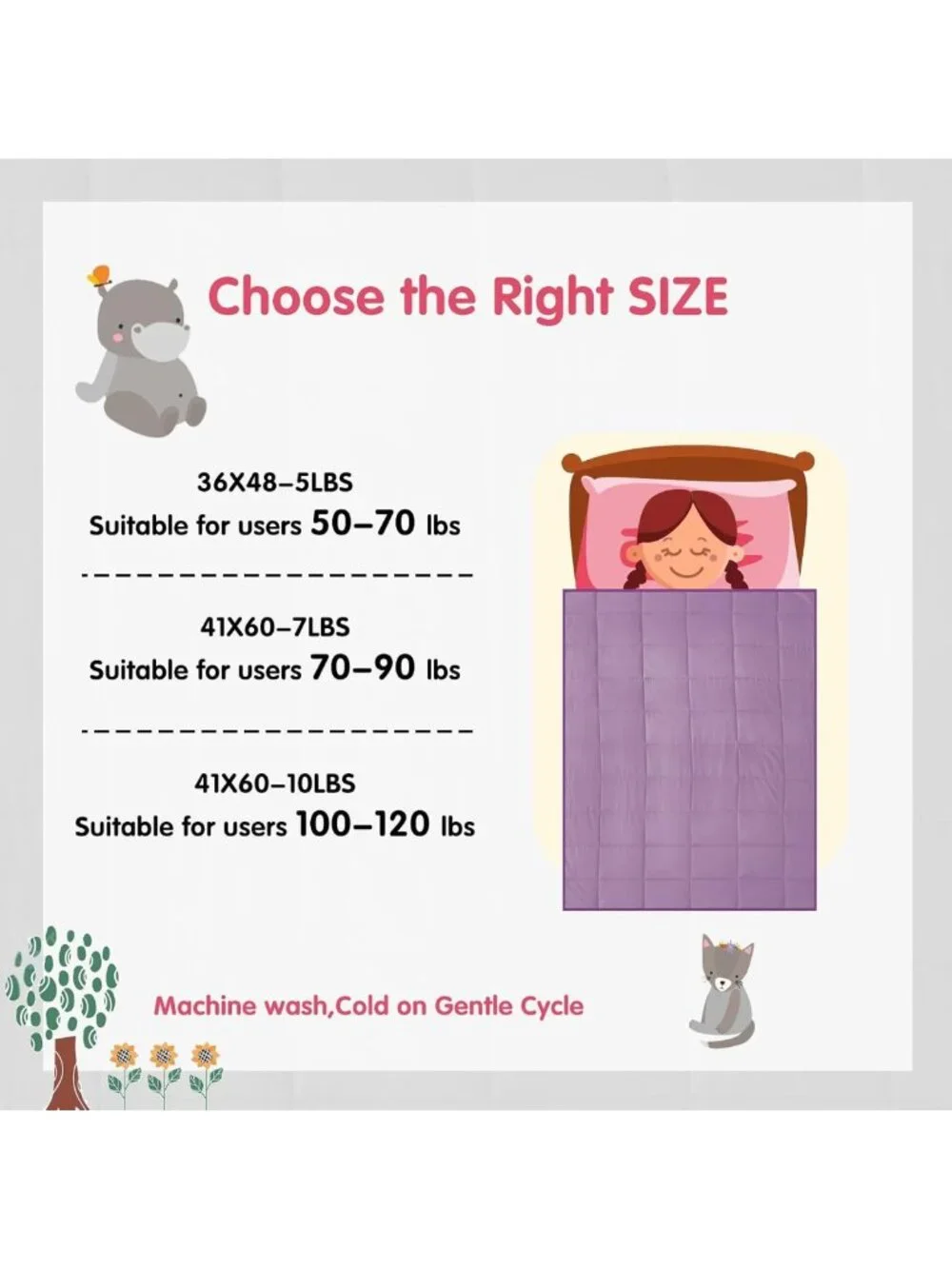 Cooling Weighted Blanket 10 lbs, 41